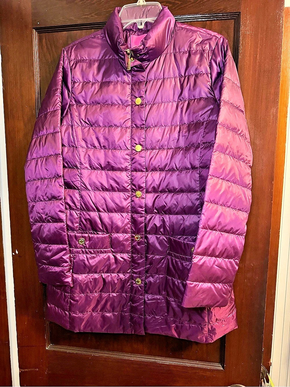 Lilly Pulitzer Tonia Jacket Puffer Purple Size 6